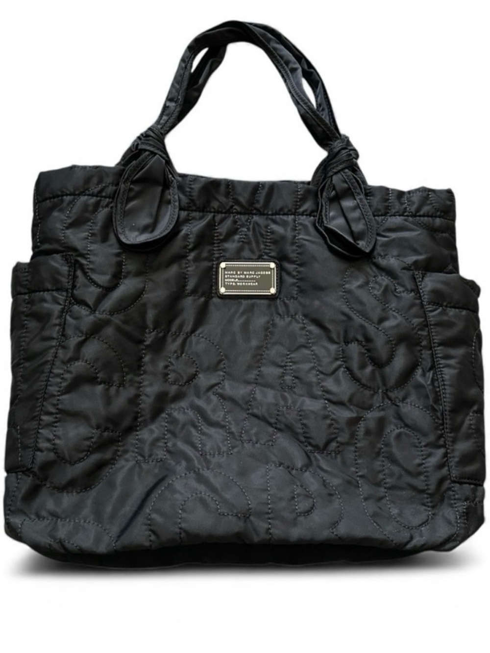 Marc by Marc Jacobs Standard Supply Quilted Nylon Tote Diaper Bag Laptop Bag